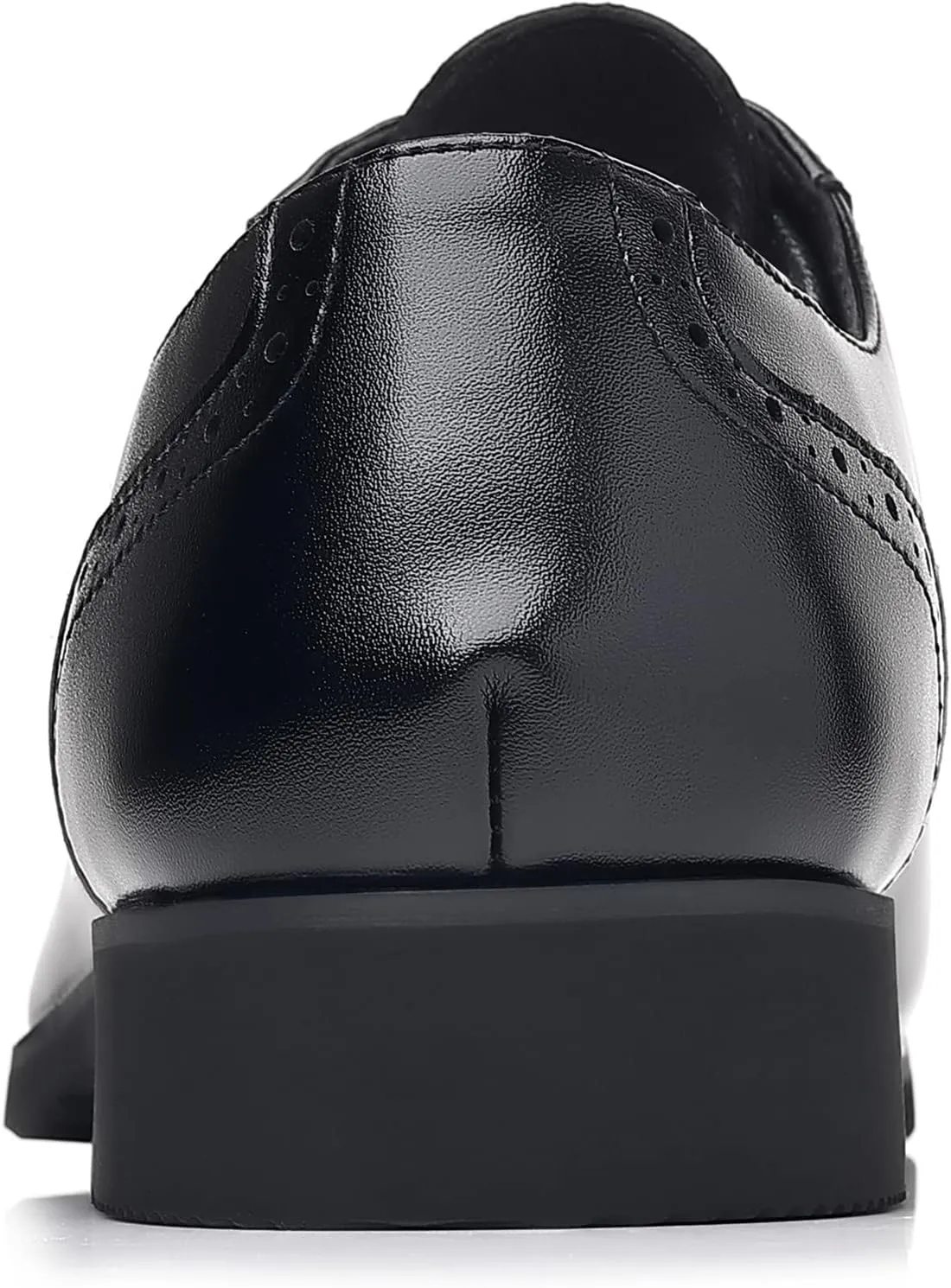 DADAWEN Men's Leather Lined Dress Shoes Formal Business Shoes Classic Lace-up Oxfords