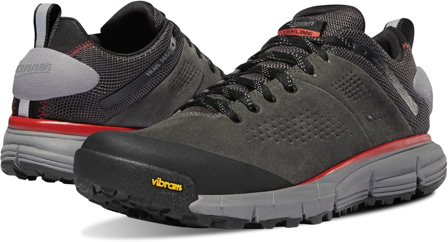 Danner Trail 2650 3” Hiking Shoes for Women - Durable Suede & Textile Upper with Breathable Mesh Lining, Ortholite Footbed & Vibram Traction Outsole