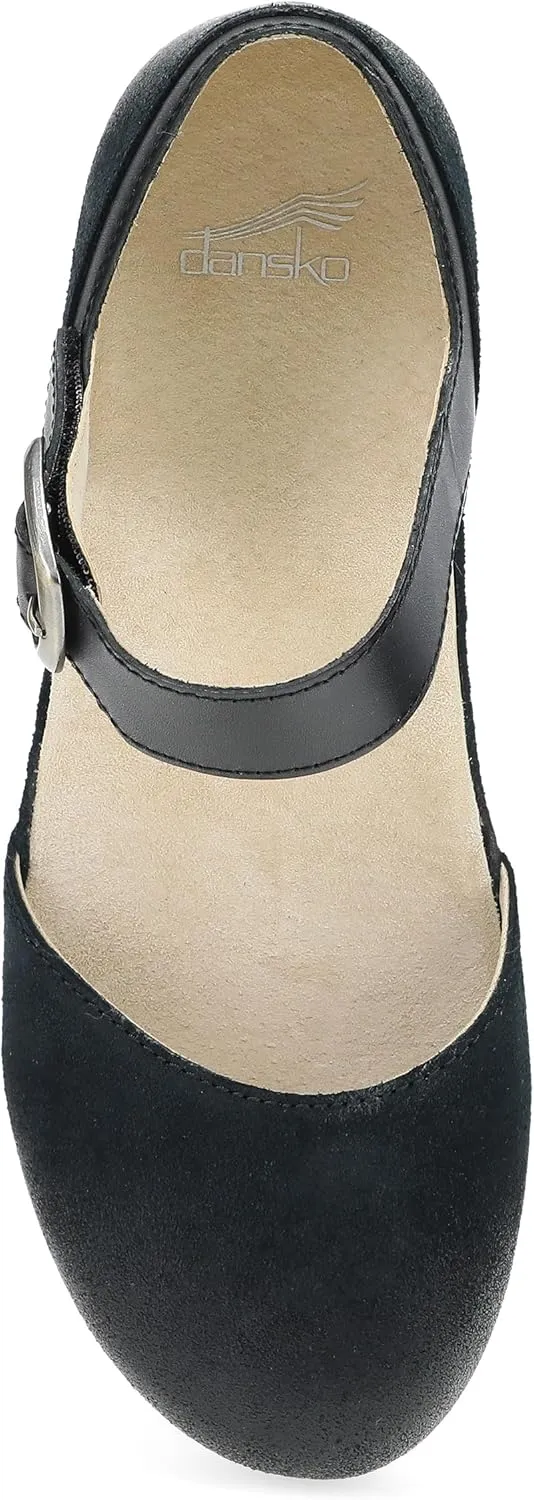 Dansko Mae Mary Jane for Women - Dual-Density Cork/EVA Midsole and Lightweight Rubber Outsole Provide Durable and Comfortable Ride on Patented Stapled Construction