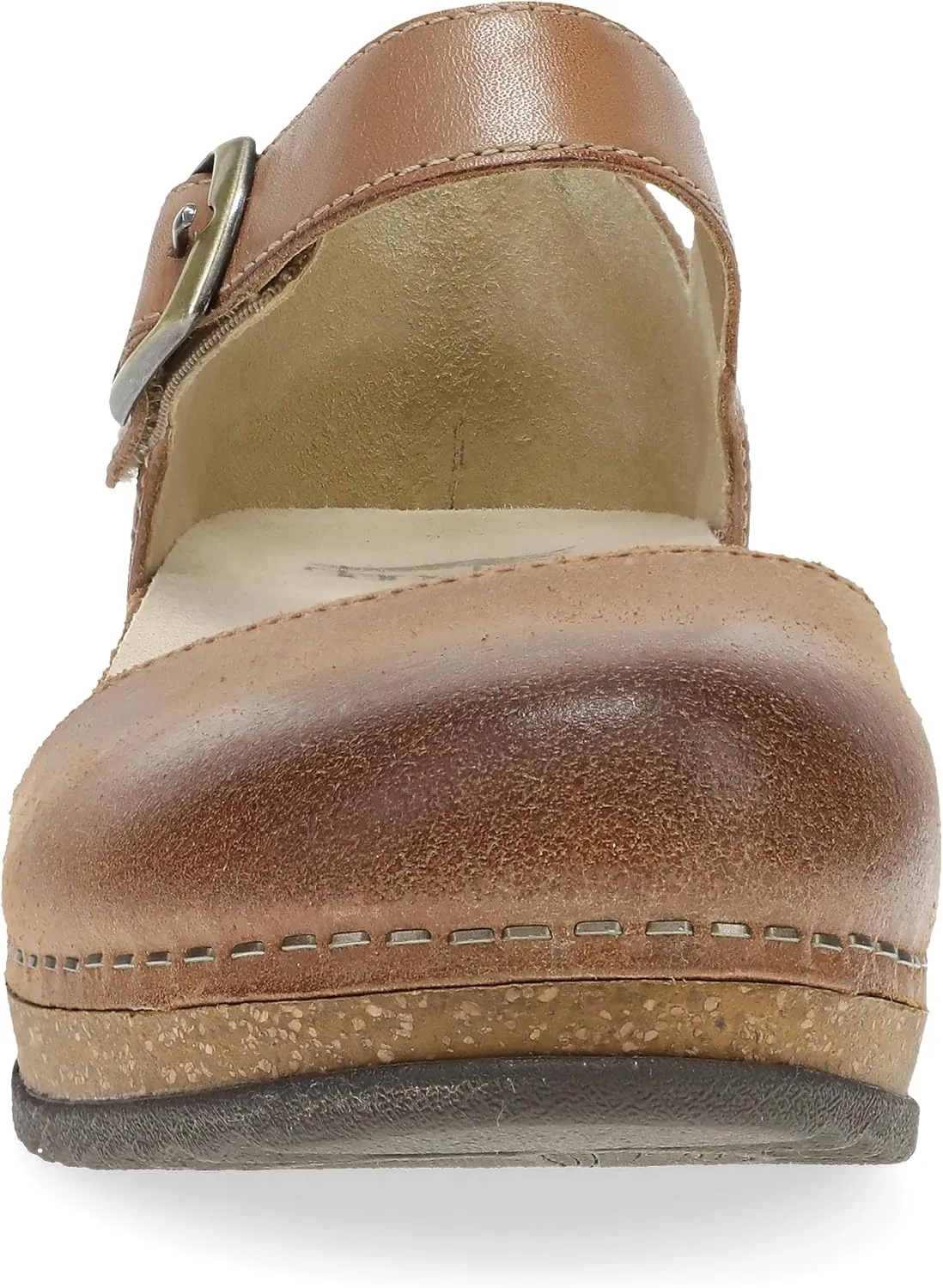 Dansko Mae Mary Jane for Women - Dual-Density Cork/EVA Midsole and Lightweight Rubber Outsole Provide Durable and Comfortable Ride on Patented Stapled Construction