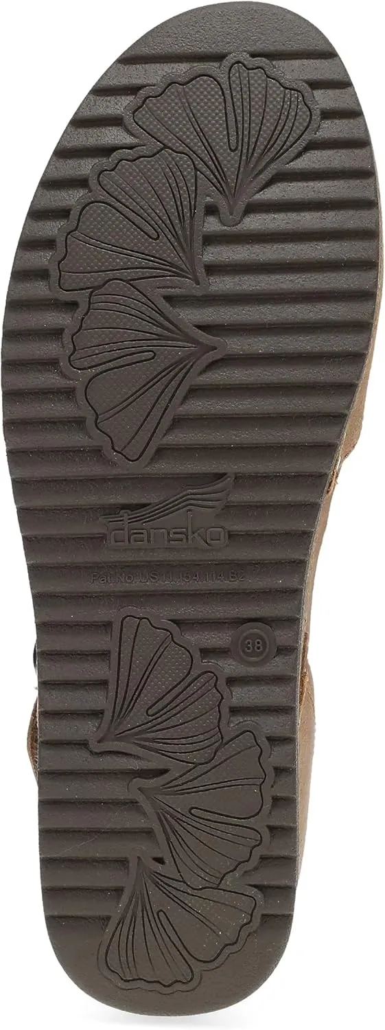 Dansko Mae Mary Jane for Women - Dual-Density Cork/EVA Midsole and Lightweight Rubber Outsole Provide Durable and Comfortable Ride on Patented Stapled Construction