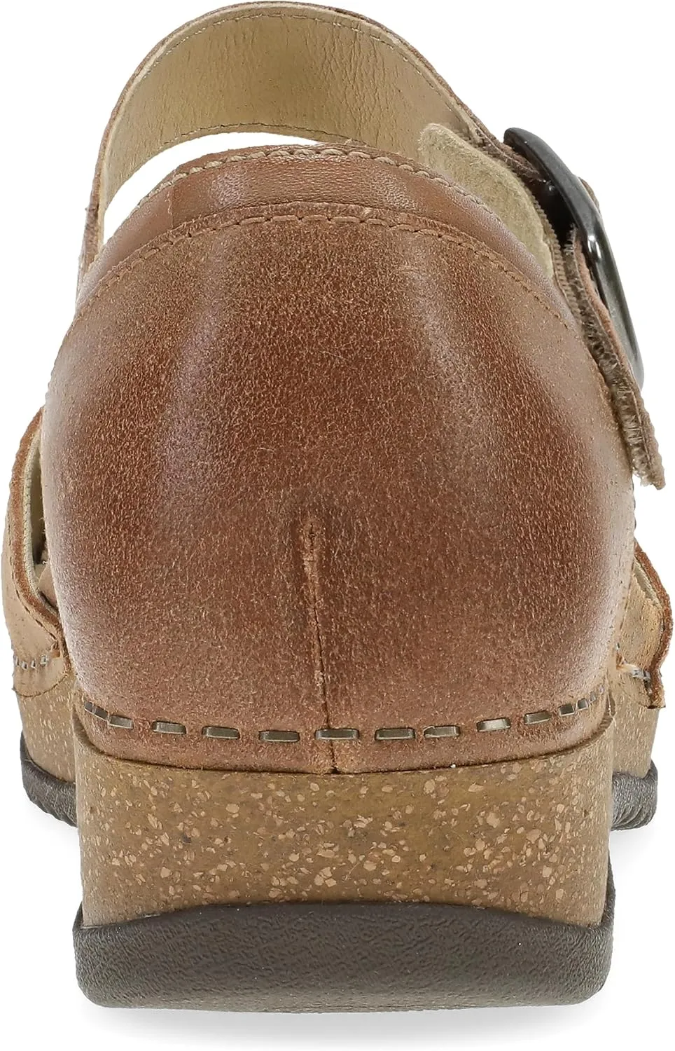 Dansko Mae Mary Jane for Women - Dual-Density Cork/EVA Midsole and Lightweight Rubber Outsole Provide Durable and Comfortable Ride on Patented Stapled Construction