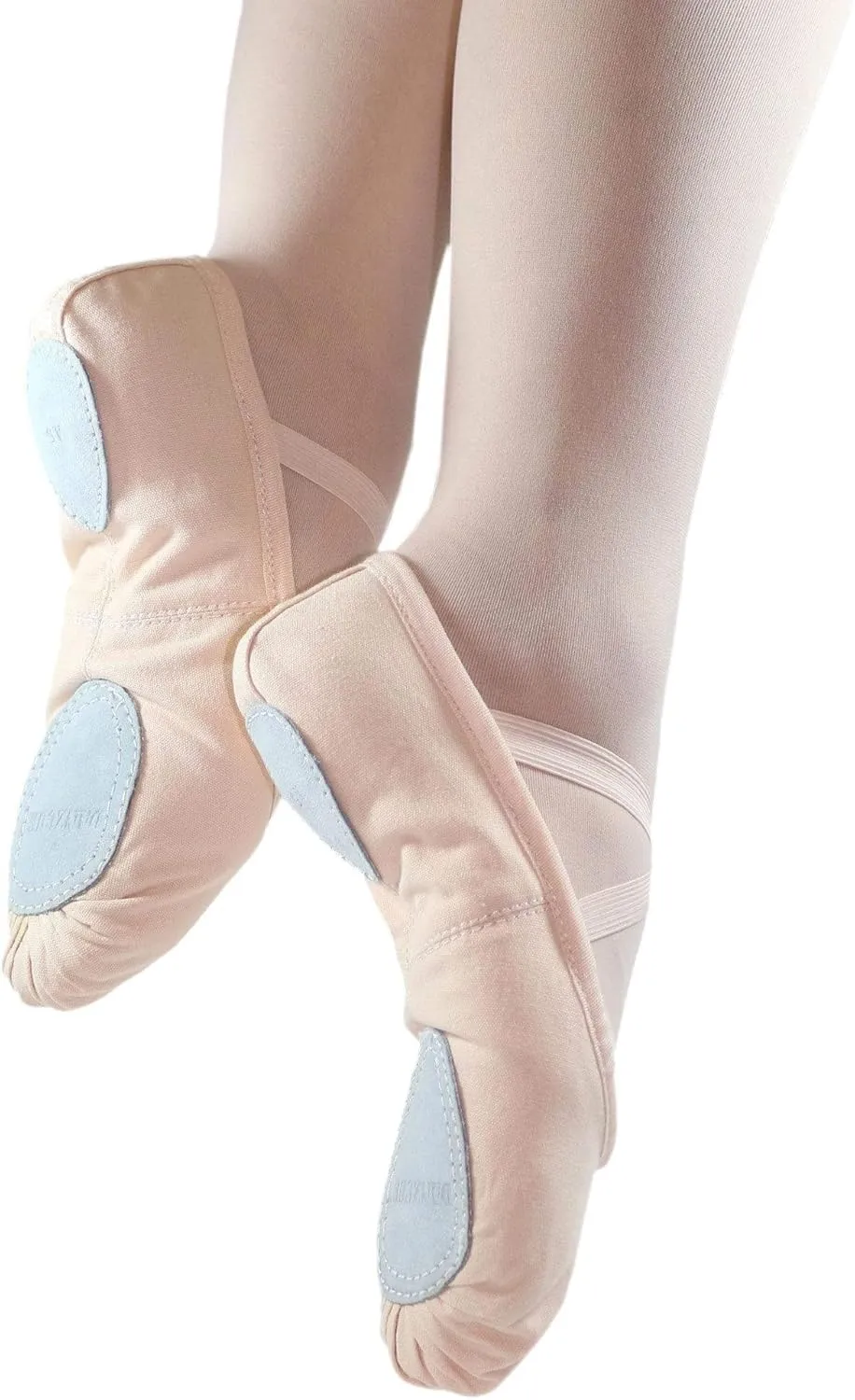 Danzcue Adult Split Sole Canvas Ballet Slipper