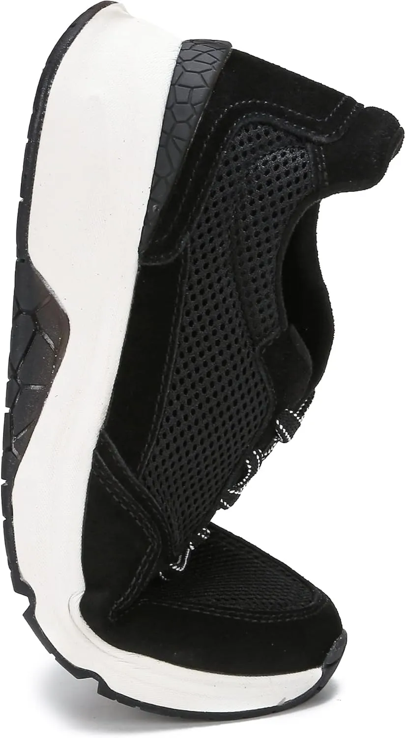 DASENGYE Non Slip Womens Fashion Sneakers Comfortable Lace Up & Mesh Walking Shoes Women