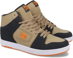 DC Men's Manteca 4 HI Sneaker, Grey/Beige/Khaki, 11.5