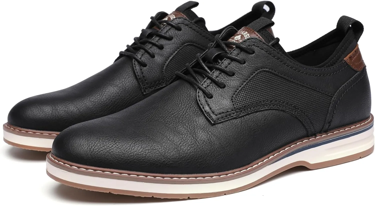 DECARSDZ Mens Dress Shoes Casual Oxford Shoes Business Formal Shoes Use for Business Social Gatherings Wedding Travel