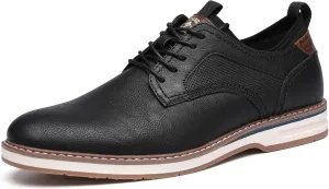 DECARSDZ Mens Dress Shoes Casual Oxford Shoes Business Formal Shoes Use for Business Social Gatherings Wedding Travel
