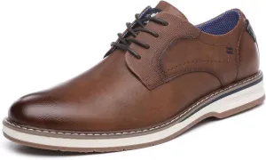 DECARSDZ Mens Dress Shoes Casual Oxford Shoes Business Formal Shoes Use for Business Social Gatherings Wedding Travel