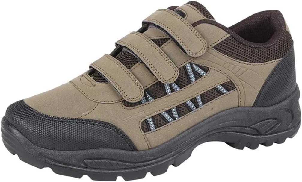 Dek Boys Ascend Triple Touch Fastening Trek Hiking Trail Shoes