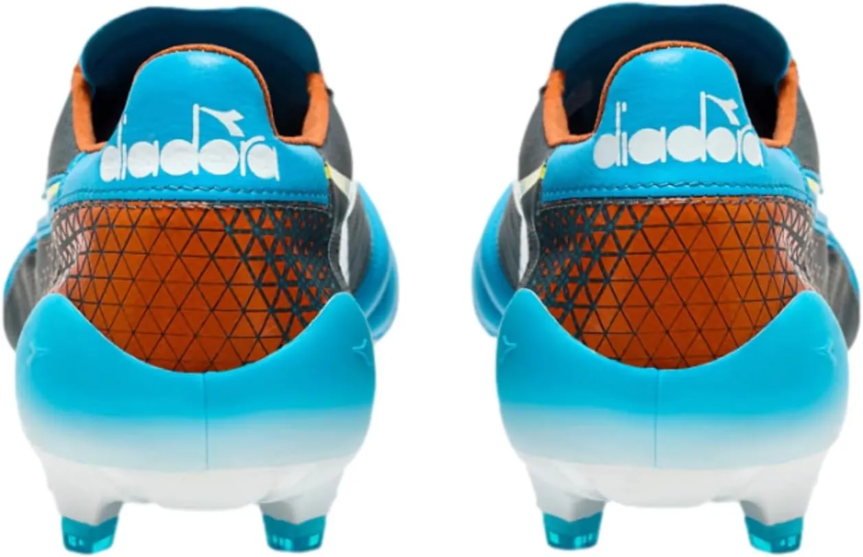 Diadora Brasil Elite Veloce GR ITA LPX Men's Firm Ground Soccer Shoes - Made in Italy, Super Lightweight, Premium Leather, Ideal for Firm Ground