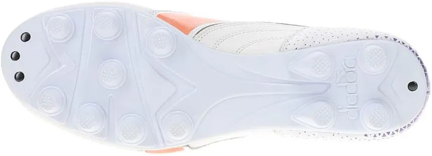 Diadora Brasil Italy OG GR LT  MDPU Men's Firm Ground Soccer Shoes - Premium Leather, Water Resistant, Made in Italy