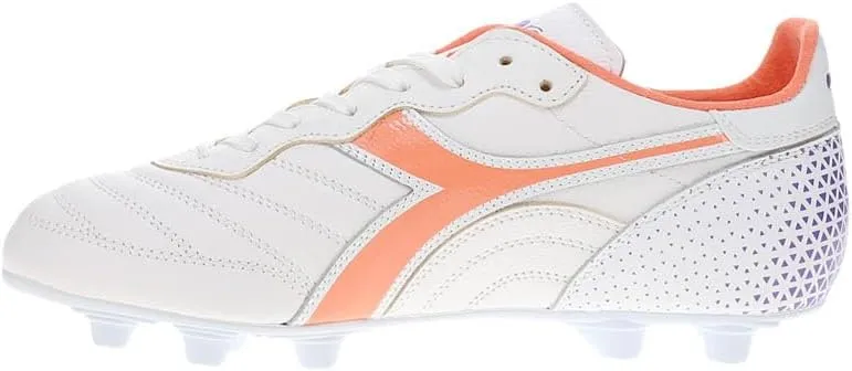 Diadora Brasil Italy OG GR LT  MDPU Men's Firm Ground Soccer Shoes - Premium Leather, Water Resistant, Made in Italy