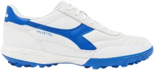 Diadora Calcetto LT Turf Soccer Shoes - Full Grain Leather, Enhanced Cushioning, Anti-Wear Rubber, Synthetic Turf, Optimal Traction and Stability