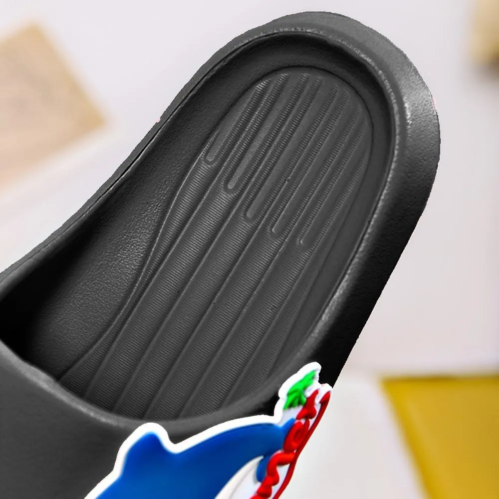 Dolphin Slippers Bathroom Slippers Female Summer Cute Cartoon Indoor Home Soft Bottom Ocean Male Couple New Slippers