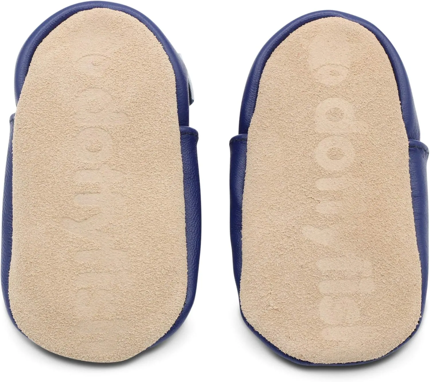 Dotty Fish Girls Infant and Toddler Shoes – Barefoot-Friendly, Non-Slip Suede Sole, Podiatrist Recommended, Breathable Baby-Safe Leather, British Brand – Fits 0–4 Years