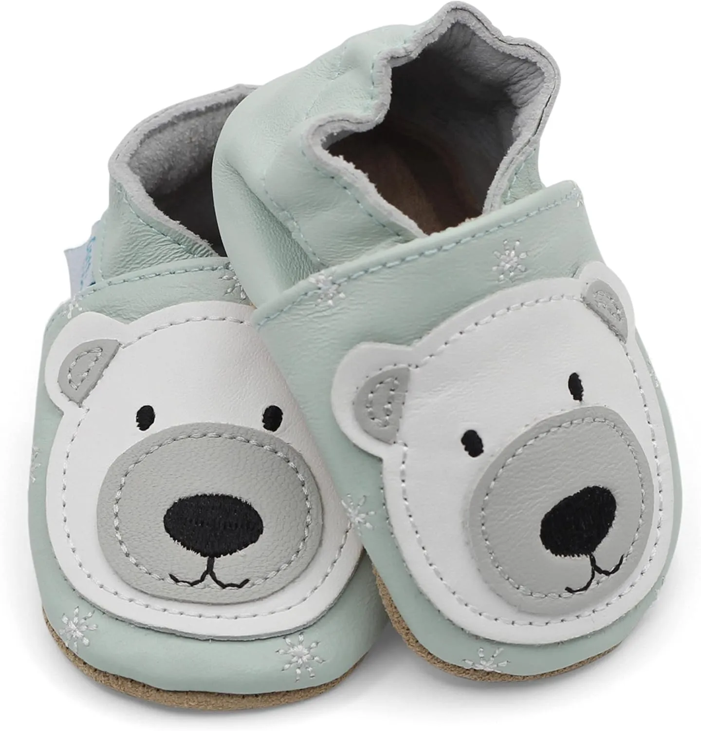 Dotty Fish Girls Infant and Toddler Shoes – Barefoot-Friendly, Non-Slip Suede Sole, Podiatrist Recommended, Breathable Baby-Safe Leather, British Brand – Fits 0–4 Years
