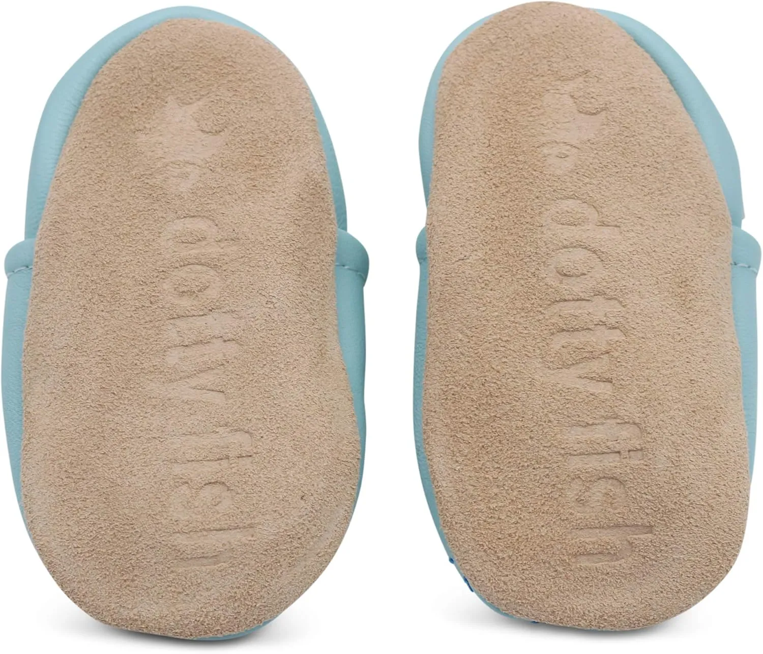 Dotty Fish Infant and Toddler Soft Leather Shoes – Barefoot-Friendly, Non-Slip Suede Sole, Podiatrist Recommended, Breathable Baby-Safe Leather, British Brand – Fits 0–5 Years