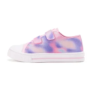 Dual Straps Girls Canvas Shoes