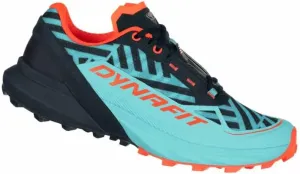 Dynafit Ultra 50 Graphic Trail Running Shoes - Women's, Blueberry/Fluo Coral, 08-0000064083-3019-8