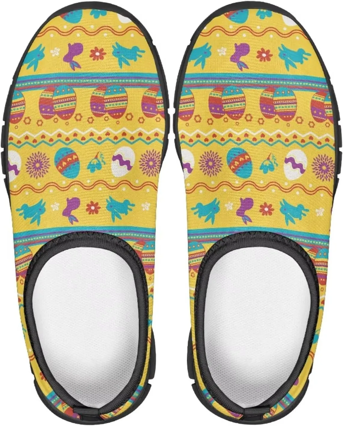 Easter Pattern Running Shoes Low-Cut Sneakers for Boys Girls Comfortable Casual Wide Fashion Shoes for Children