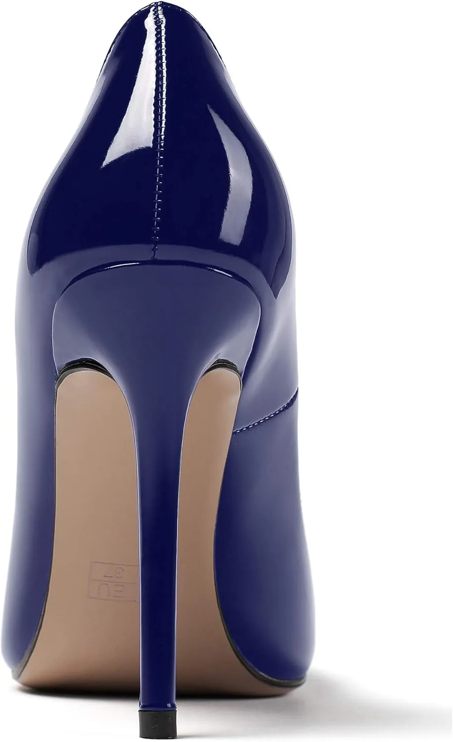Eldof Women's Classic Dress Pumps Shoes, Sexy Pointed Toe 4" Stiletto High Heels, Office Formal Slip On Size 5-13