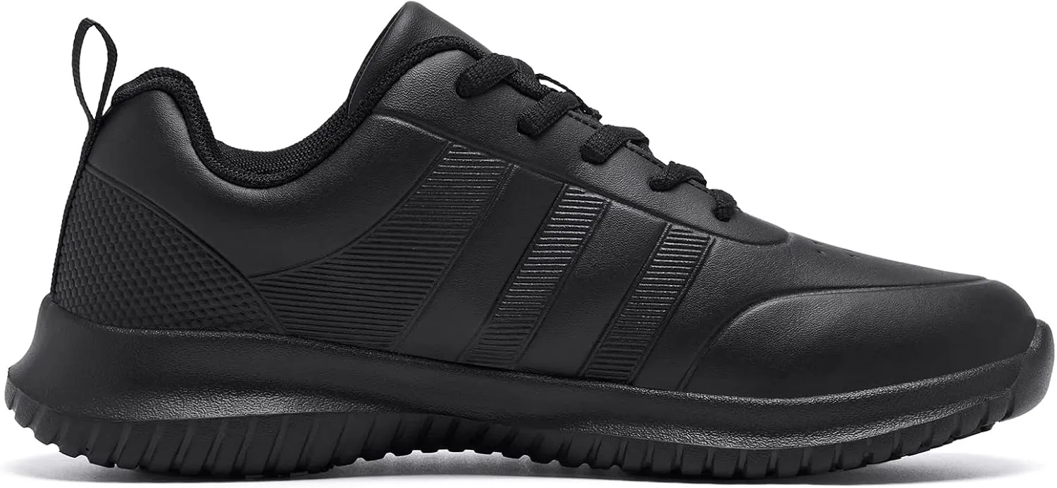 ENLEN&BENNA Non Slip Work Shoes for Men Waterproof Slip Resistant Food Service Restaurant Kitchen Chef Shoes Lightweight Comfort Walking Sneaker Casual Shoe