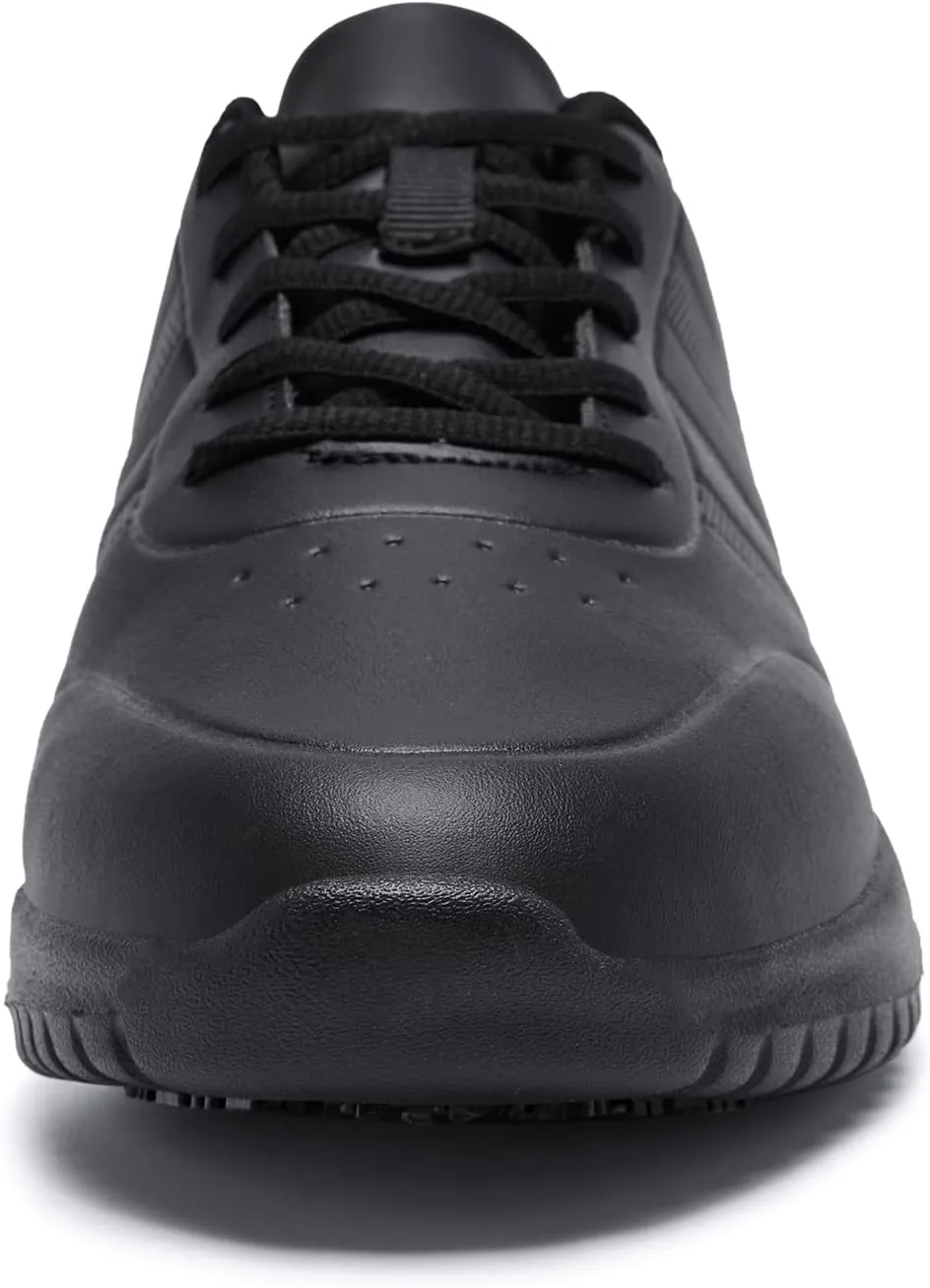ENLEN&BENNA Non Slip Work Shoes for Men Waterproof Slip Resistant Food Service Restaurant Kitchen Chef Shoes Lightweight Comfort Walking Sneaker Casual Shoe
