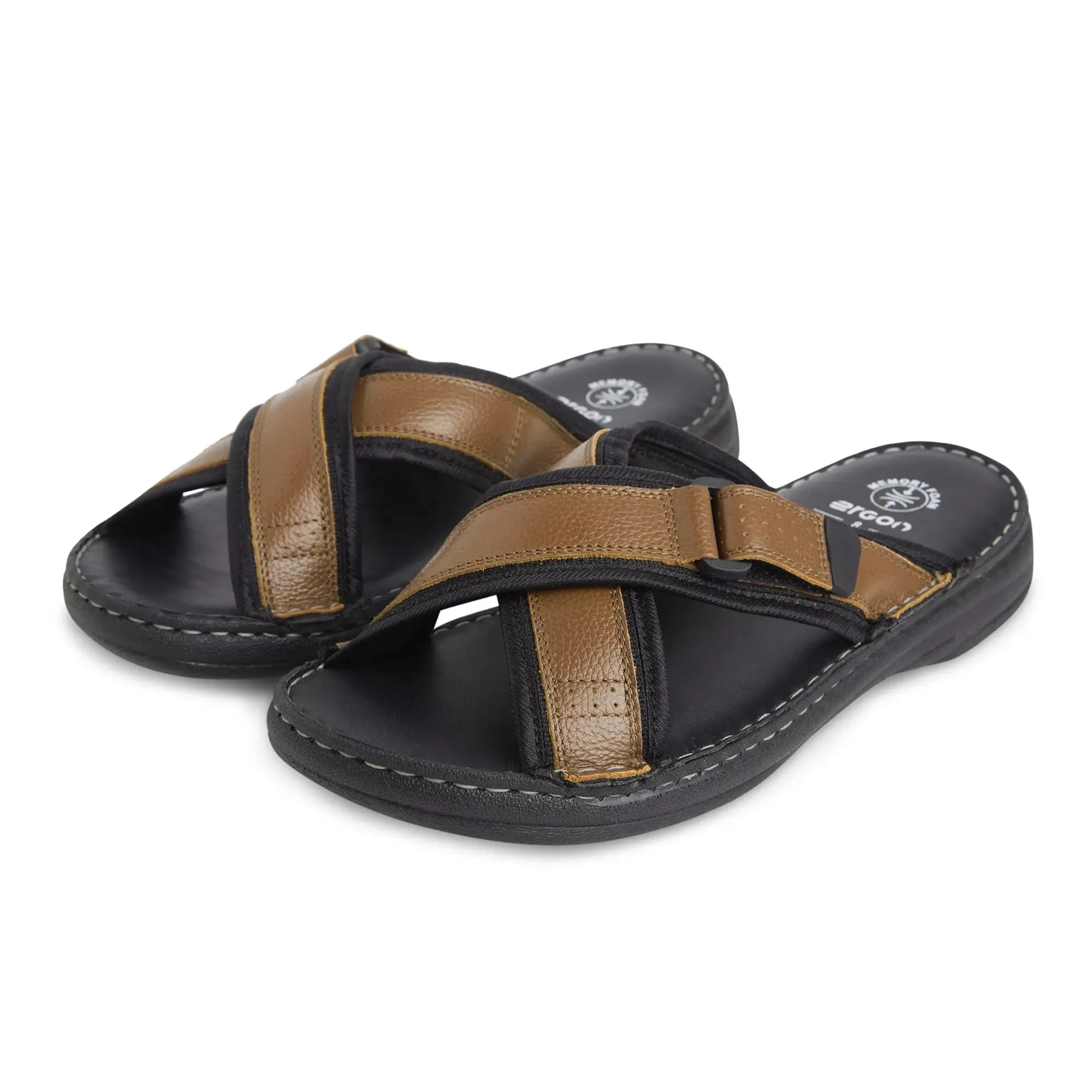 ES-05 Men Brown Slippers