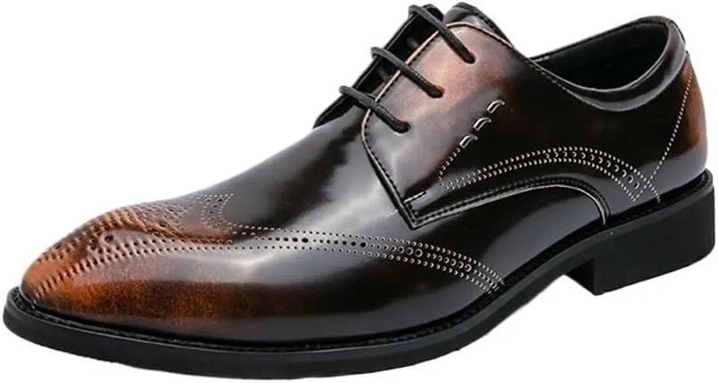 Everyday Mens Casual Comfortable Loafers British Style Luxury Leather Shoes Fashionable Breathable Oxfords