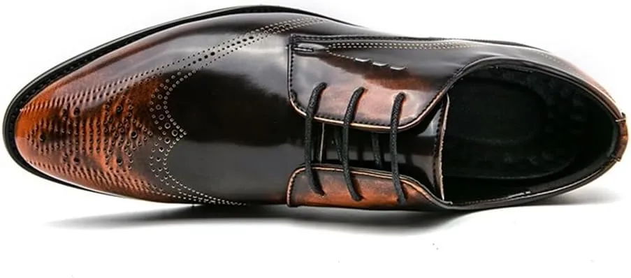 Everyday Mens Casual Comfortable Loafers British Style Luxury Leather Shoes Fashionable Breathable Oxfords