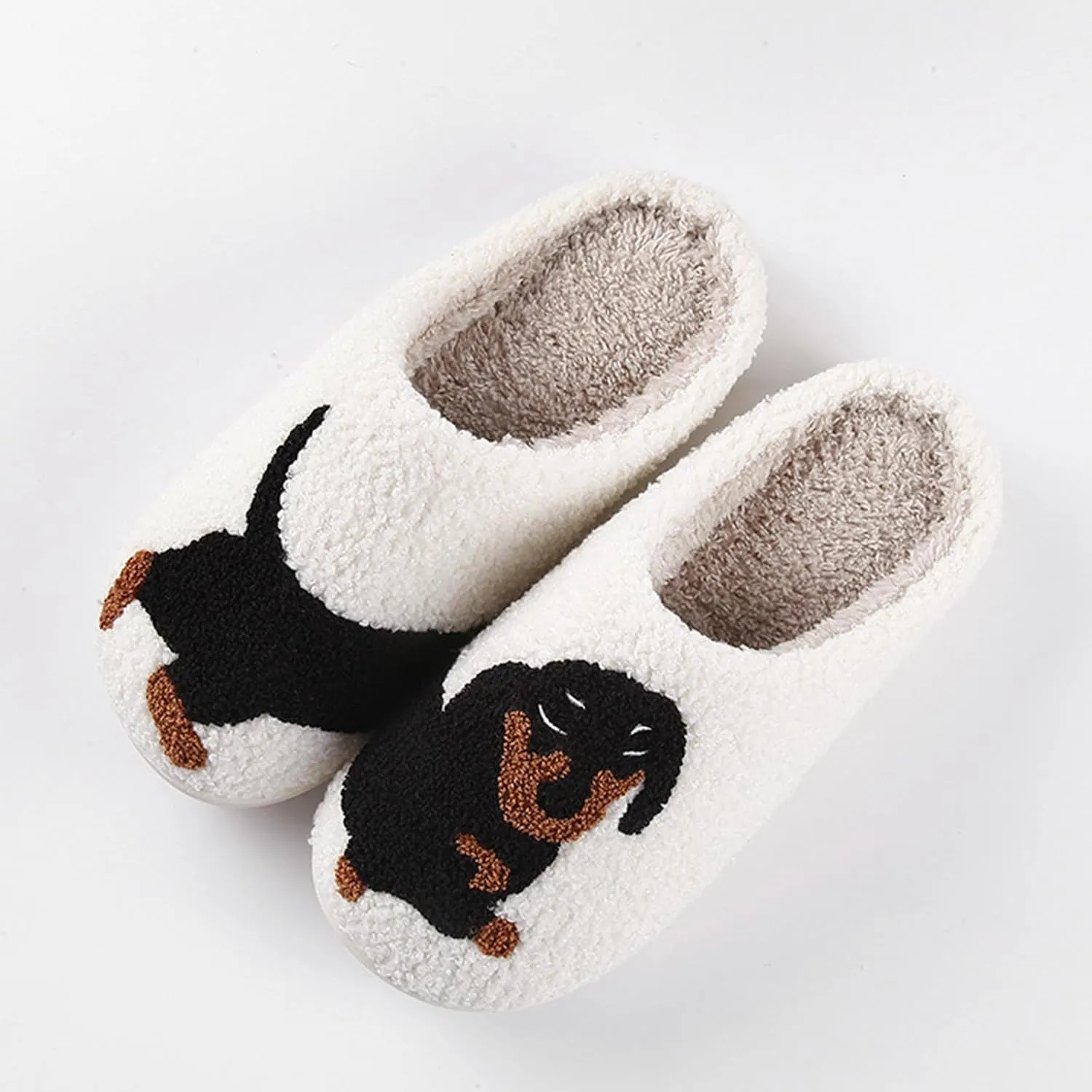 Evil Eyes Cowboy Hat Slippers cute Warm Cozy House Shoes Soft Plush Fuzzy Slippers for Women Men