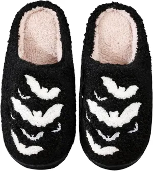Evil Eyes Cowboy Hat Slippers cute Warm Cozy House Shoes Soft Plush Fuzzy Slippers for Women Men