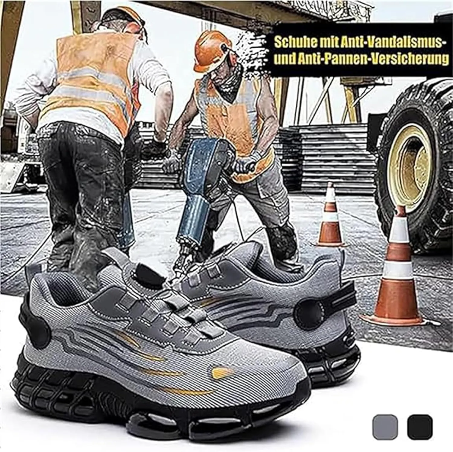 Evontira Shoes for Men,Evontira Steel Toe Power Trainers,Evontura Steel Toe Shoes,Industrial & Construction Work Safety Shoe