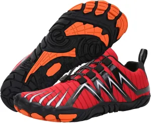 Explorer Max Non-Slip Ultra-Light Barefoot Shoes Men’s Trail Running Shoes Wide Toe Box Barefoot Sneakers
