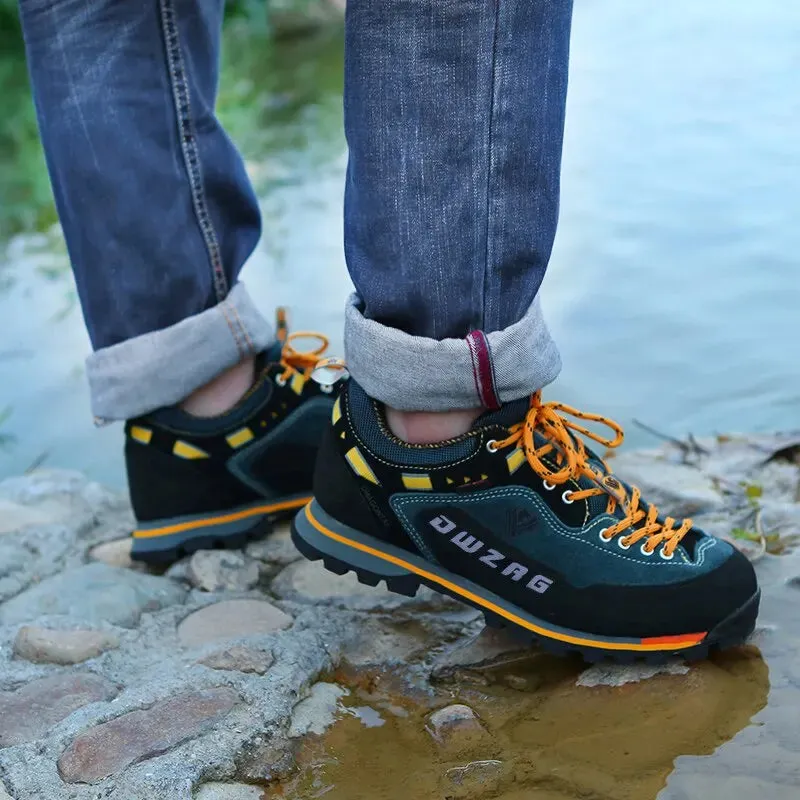 Fashion Waterproof Hiking Shoes - Anti-Collision Outdoor Casual Sneakers