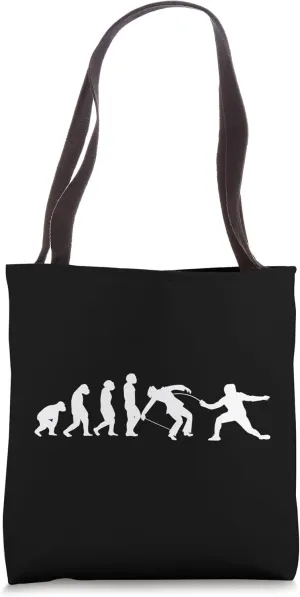 Fencing Game gamer fencer sport Evolution fencing Tote Bag