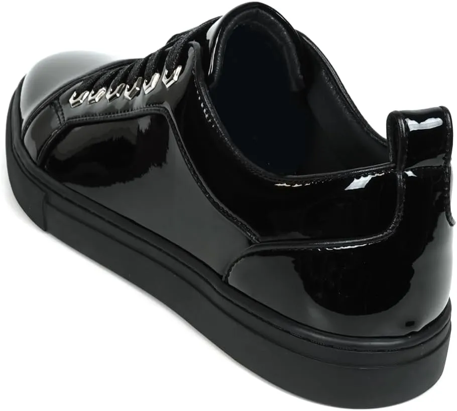 FI-2415-2 Patent Leather Cap tor Lace up Sneaker