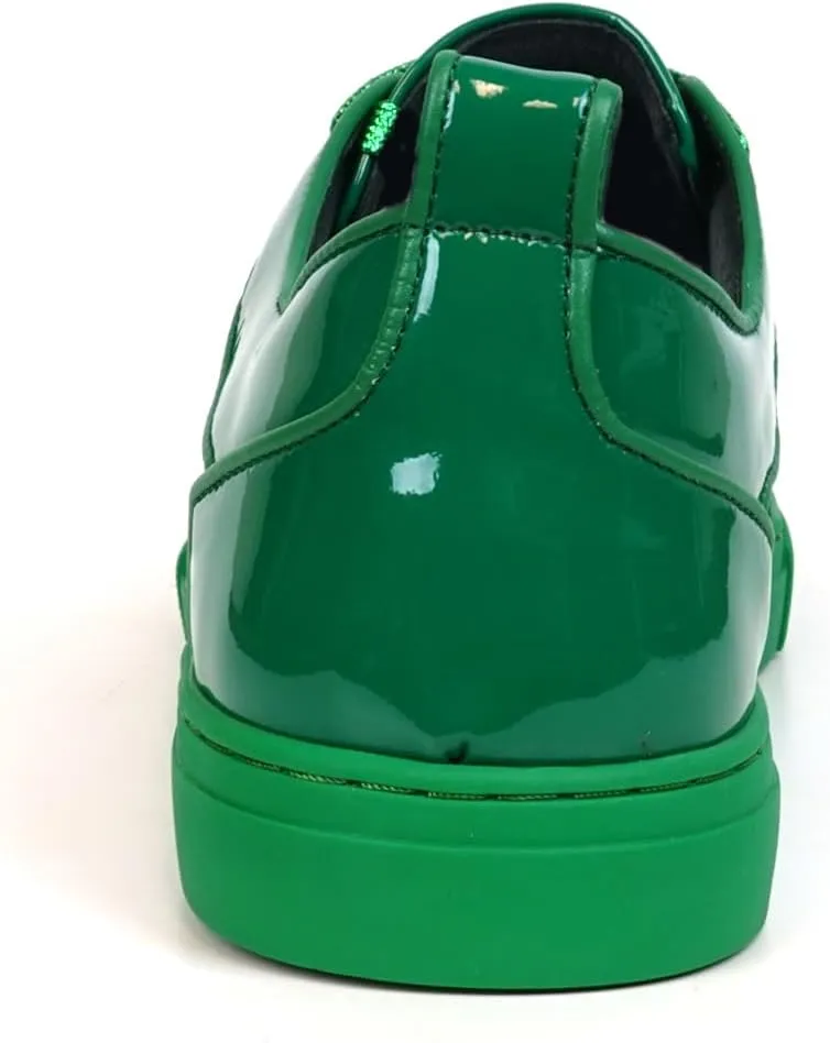 FI-2415-2 Patent Leather Cap tor Lace up Sneaker