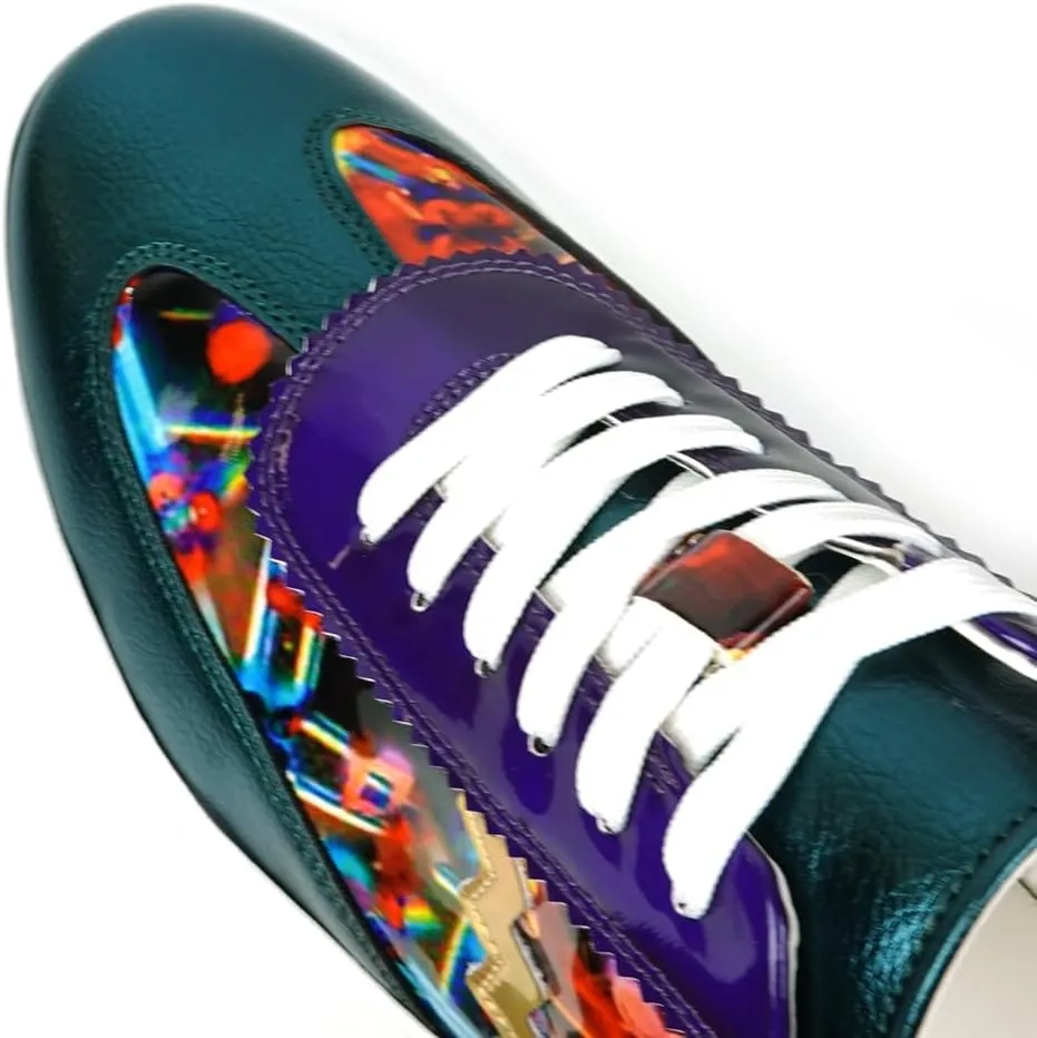 FI-2431 Multicolor Low Cut Lace up Sneaker