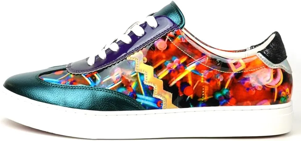 FI-2431 Multicolor Low Cut Lace up Sneaker