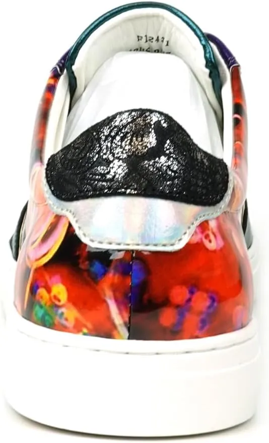 FI-2431 Multicolor Low Cut Lace up Sneaker
