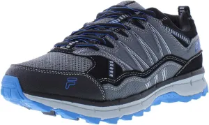 Fila Evergrand Wide-Width Trail Running Shoe Grey in Size 14
