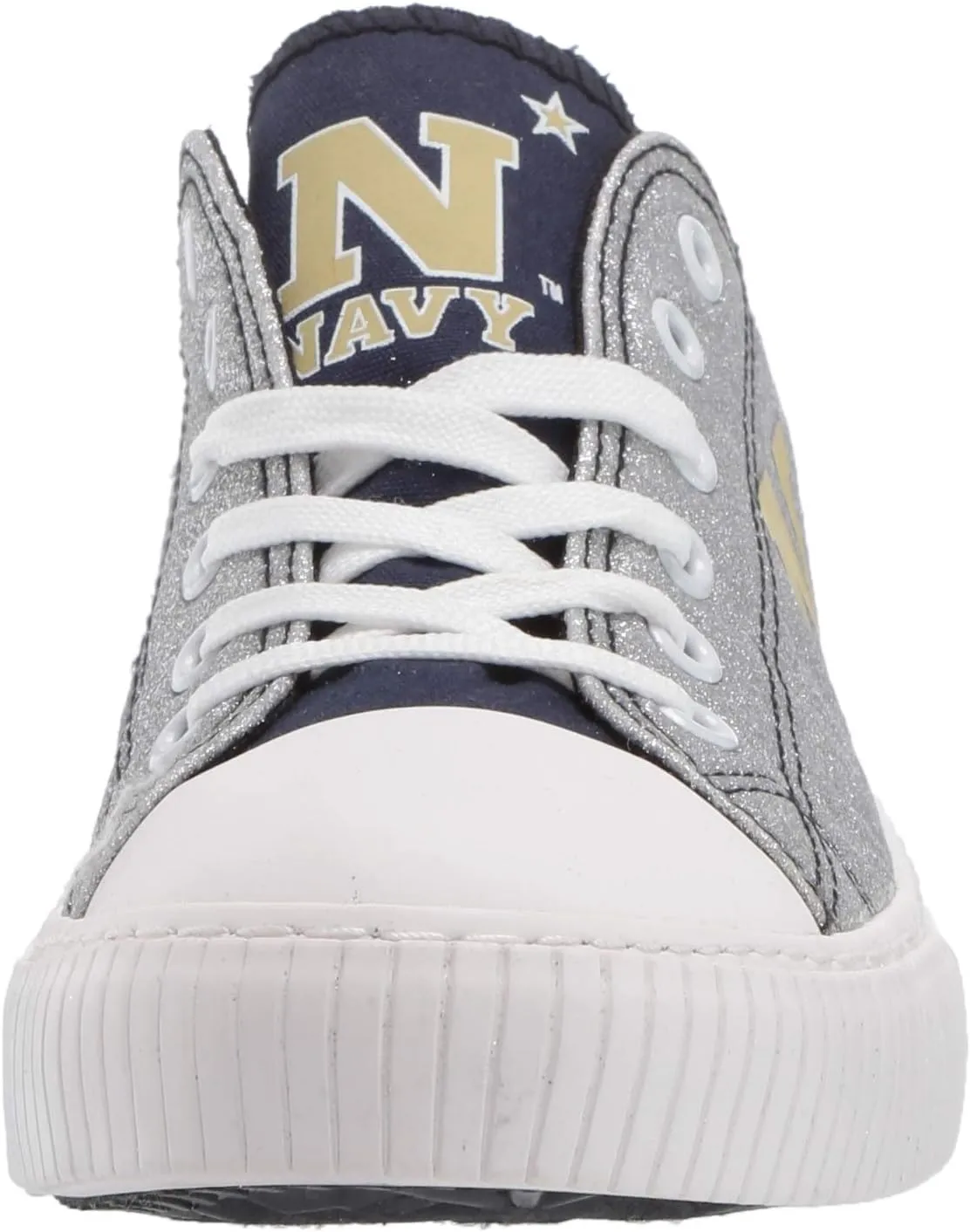 FOCO womens Ncaa College Team Logo Fashion Low Top Canvas Sneakers Shoes