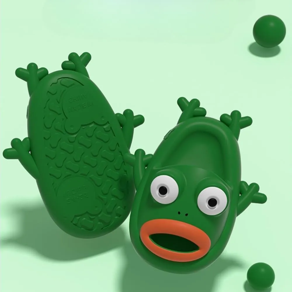 Frog Slippers Female Summer Cute Cartoon Funny Indoor Home with Bathroom Outside To Wear Summer Slippers
