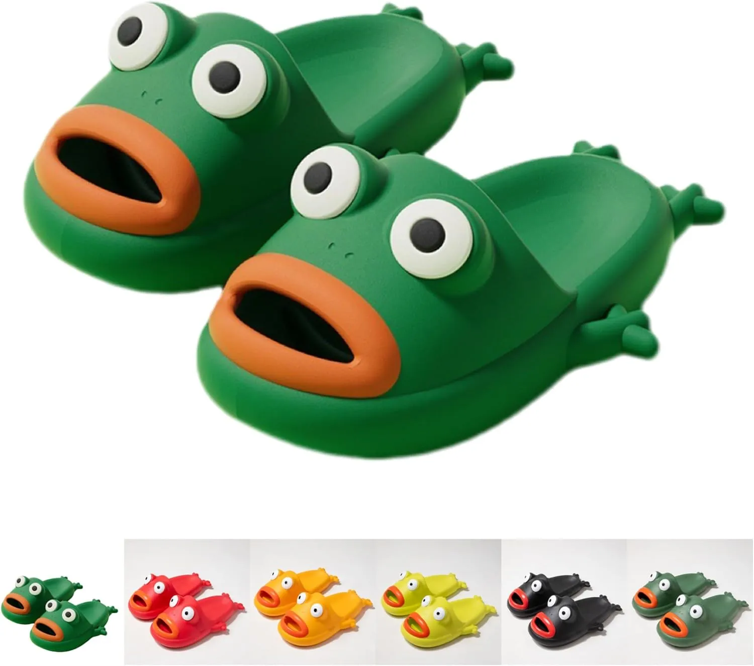 Frog Slippers Female Summer Cute Cartoon Funny Indoor Home with Bathroom Outside To Wear Summer Slippers