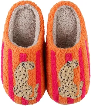 Fun and Loving Slippers Valentine's Day Style Women's & Men's Comfortable Memory Foam Slippers Fluffy and Soft Memory Foam Retro Indoor and Outdoor Home Couple Shoes
