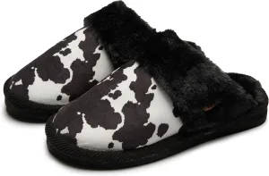 Funky Junque Cozy Plush Women's Memory Foam Slippers - Mother's Day Gift - Indoor/Outdoor Slip-Ons
