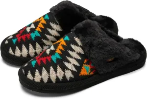 Funky Junque Cozy Plush Women's Memory Foam Slippers - Mother's Day Gift - Indoor/Outdoor Slip-Ons