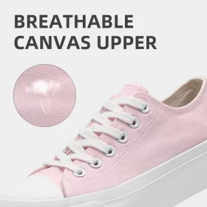FUUPNN Platform Sneakers Canvas Fashion Lace Up Classic Casual Walking Shoes High Tops Canvas Shoes Casual Tennis Shoes