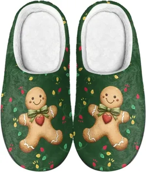Fuzzy Slippers for Women Everyday Holiday Party Wear Warm Soft Anti-Slip